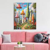 bos vol eigenzinnigheden canvas afdruk (Insitu (Woonkamer))