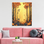 bos vol eigenzinnigheden canvas afdruk (Insitu (Woonkamer))
