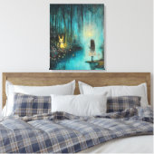 bos vol eigenzinnigheden canvas afdruk (Insitu (Slaapkamer))