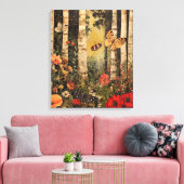bos vol eigenzinnigheden canvas afdruk (Insitu (Woonkamer))