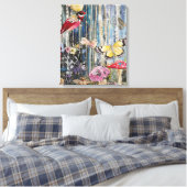 bos vol eigenzinnigheden canvas afdruk (Insitu (Slaapkamer))