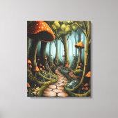 bos vol eigenzinnigheden canvas afdruk (Voorkant)