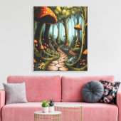 bos vol eigenzinnigheden canvas afdruk (Insitu (Woonkamer))