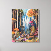 bos vol eigenzinnigheden canvas afdruk (Voorkant)