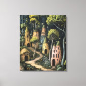 bos vol eigenzinnigheden canvas afdruk (Voorkant)