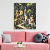 bos vol eigenzinnigheden canvas afdruk (Insitu (Woonkamer))
