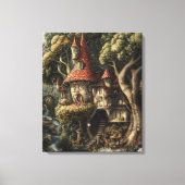 bos vol eigenzinnigheden canvas afdruk (Voorkant)