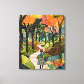 bos vol eigenzinnigheden canvas afdruk (Voorkant)