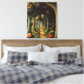 bos vol eigenzinnigheden canvas afdruk (Insitu (Slaapkamer))