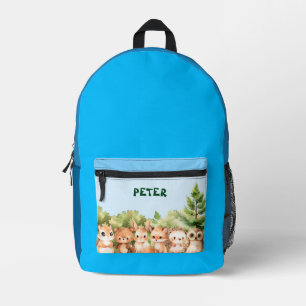 bos voor dieren bedrukte rugzak