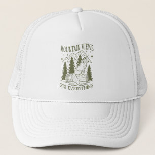 Bos Vos Berg Landschap Natuur Avontuur Trucker Pet