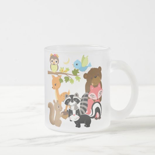 Bos Vrienden Matglas Koffiemok (Rechts)
