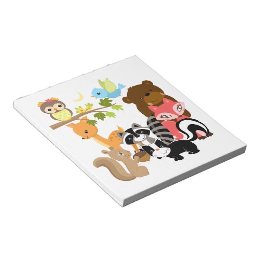 Bos Vrienden Notitieblok (Schuin)