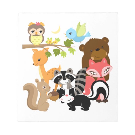 Bos Vrienden Notitieblok (Voorkant)