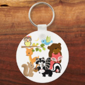 Bos Vrienden Sleutelhanger (Voorkant)