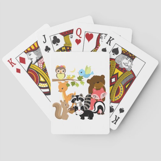 Bos Vrienden Speelkaarten (Achterkant)