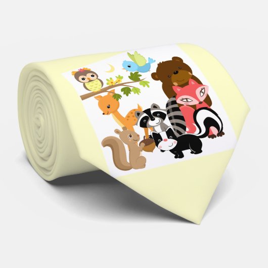 Bos Vrienden Stropdas (Opgerold)