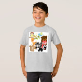 Bos Vrienden T-shirt (Voorkant volledig)