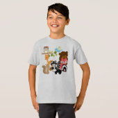 Bos Vrienden T-shirt (Voorkant volledig)