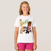 Bos Vrienden T-shirt (Voorkant volledig)