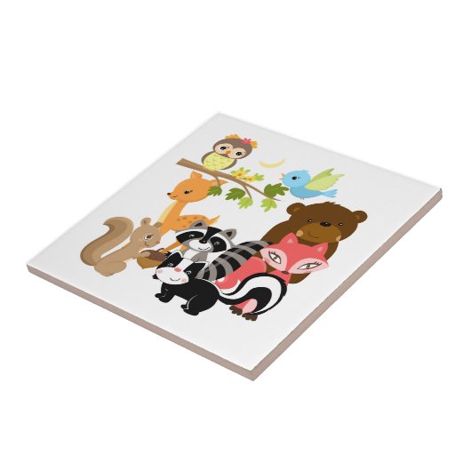 Bos Vrienden Tegeltje (Zijkant)