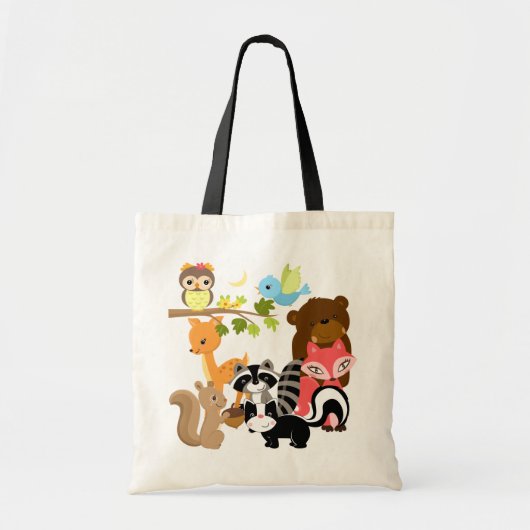 Bos Vrienden Tote Bag (Voorkant)