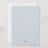 Bos Vrolijk Kerstfeest Waterverf Vakantie Kaart (Achterkant)