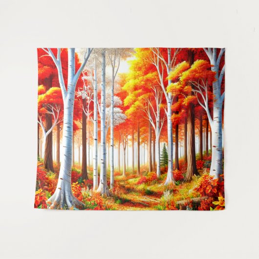 Bos Wandkleed (Voorkant (horizontaal))