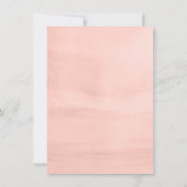 Bos Waterverf Groene Fee Eerste Verjaardag Kaart (Achterkant)