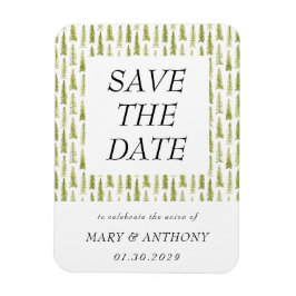 Bos Waterverf Save the Date Magneet