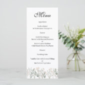 Bos Wilde Bloemen Menu (Staand voorkant)