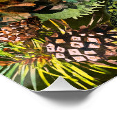 Bos, wilde paddenstoelen perfect poster (Hoek)