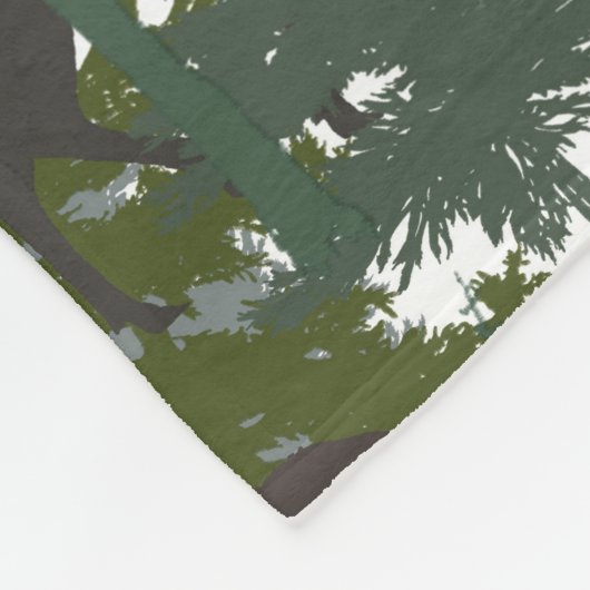 Bos Wildlife Fleece Deken (Hoek)