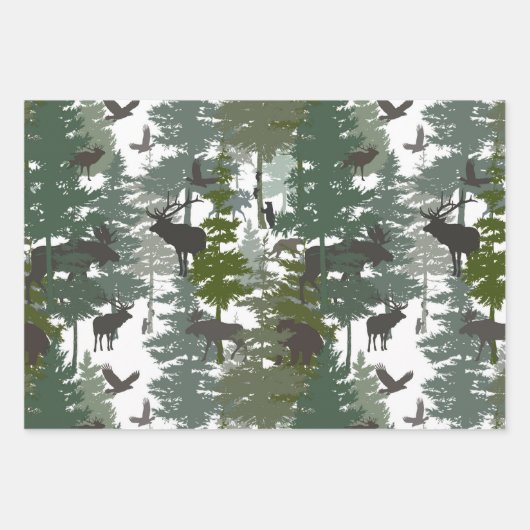 Bos Wildlife Inpakpapier Vel (Voorkant 2)