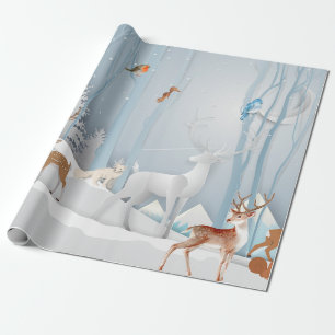 Bos Winter Wonderland Cadeaupapier
