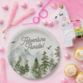 Bos Woud Cupcake Topper Papieren Bordje (Feest)