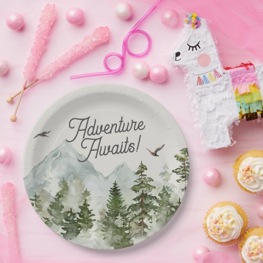 Bos Woud Cupcake Topper Papieren Bordje (Feest)