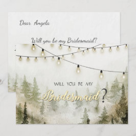 Bos, Woud, Dennenbomen, Lichtslingers Kaart