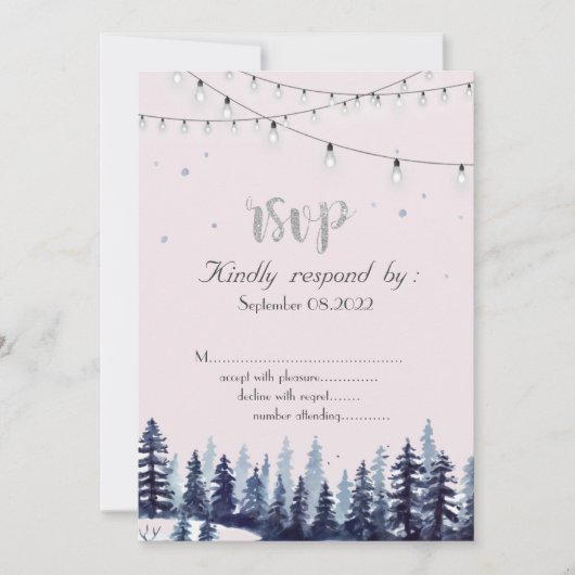 Bos, Woud, Grove RSVP   Kaart (Voorkant)