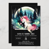 Bos Zoete Paard Verjaardag Kaart (Voorkant / Achterkant)