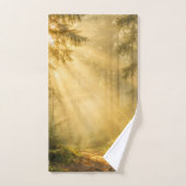 Bos Zonlicht – Bosbadkamer Handdoeken Set (Handdoek)