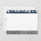 Bosachtige schemerfeeënlichtjes Dank je wel Bedankkaart (Achterkant)