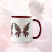 bosachtige vlinder mok