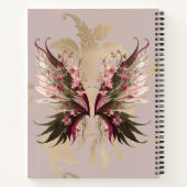 bosachtige vlinder notitieboek (Achterkant)