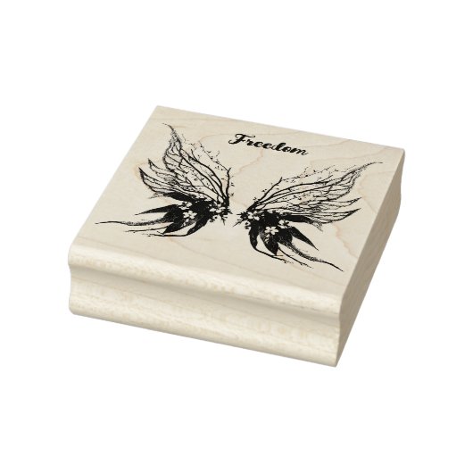 bosachtige vlinder rubberstempel (Stempel)