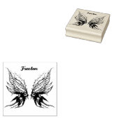 bosachtige vlinder rubberstempel (Gestempeld)