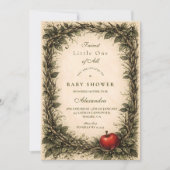 Bosappelbos Baby Shower Kaart (Voorkant)