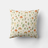 🍄 Bosavontuur Decoratiekussen – Cozy Cha Kussen (Achterkant)
