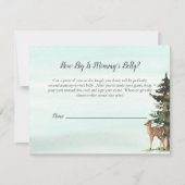 Bosavontuur Het Belly Size-spel van mama Kaart (Voorkant)