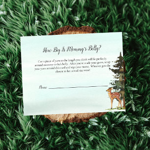 Bosavontuur Het Belly Size-spel van mama Kaart